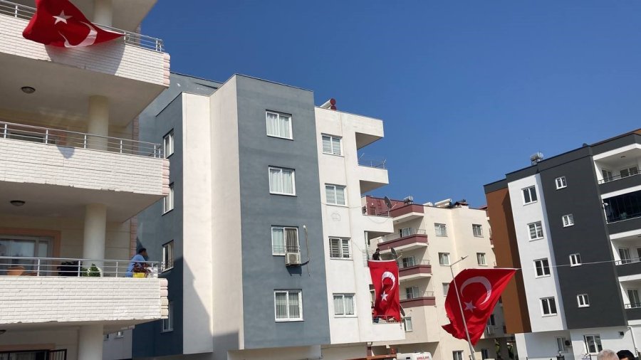 Mersin’e Şehit Ateşi Düştü