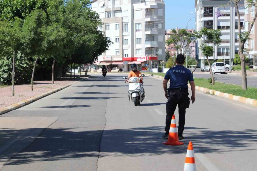 Antalya’da 128 Araca İdari İşlem Yapıldı