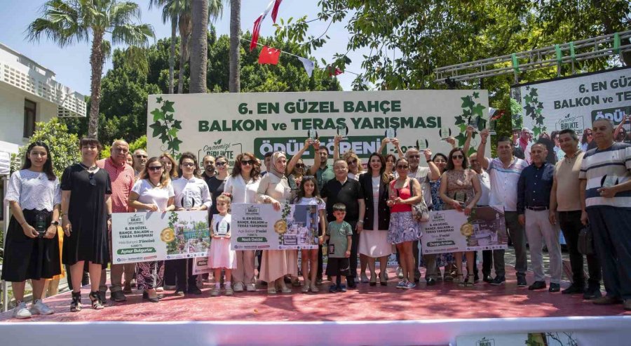 Antalya’da En Güzel Balkon Yarışmasında Ödüller Verildi