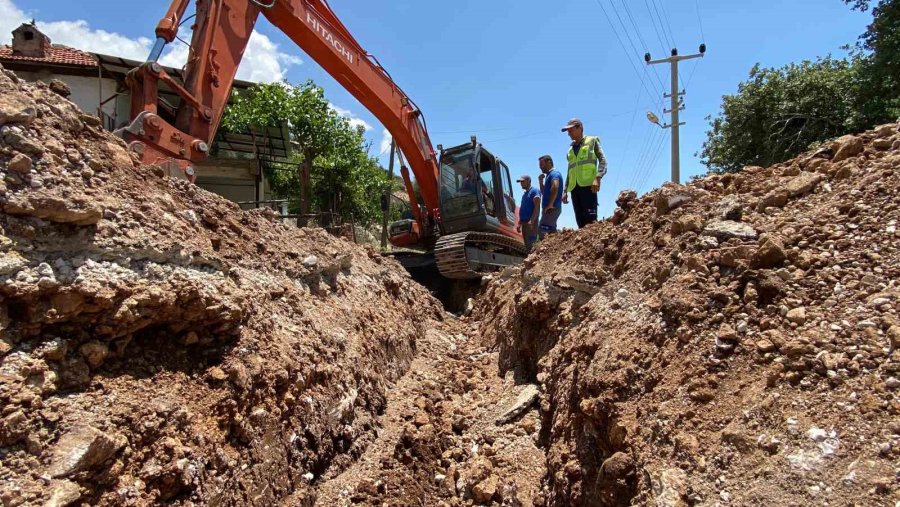 Kaş Aklar’ın İçme Suyu Sorunu Çözülüyor