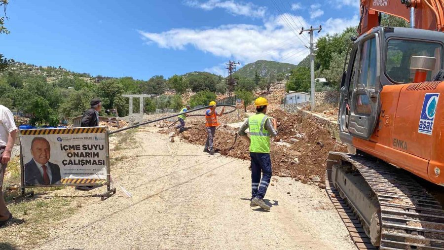 Kaş Aklar’ın İçme Suyu Sorunu Çözülüyor