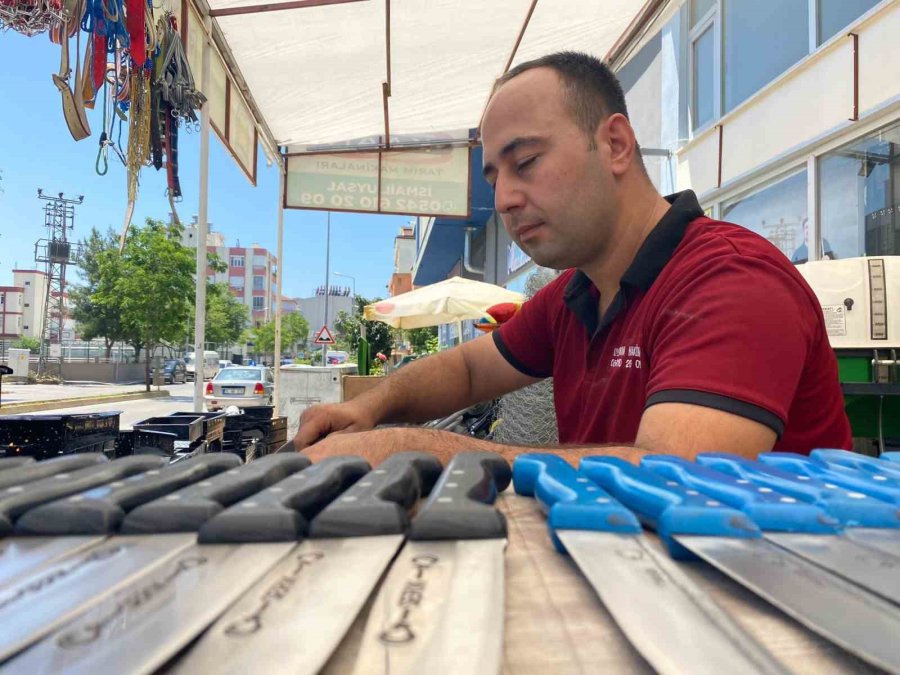 Kurban Bayramı Öncesi Bıçakçılarda Yoğunluk Başladı