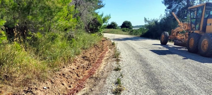 Manavgat Belediyesi’nden Yangın Önlemi