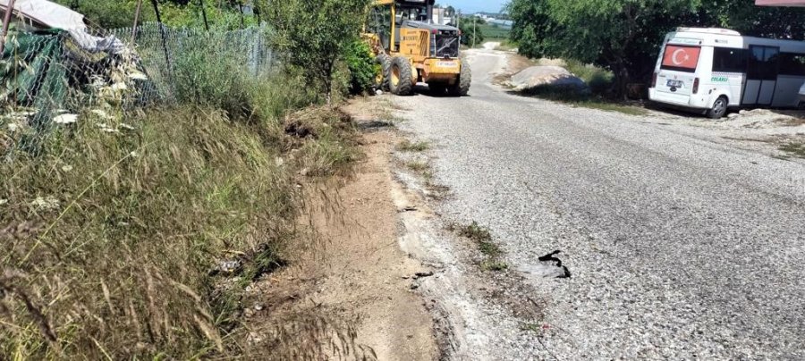 Manavgat Belediyesi’nden Yangın Önlemi