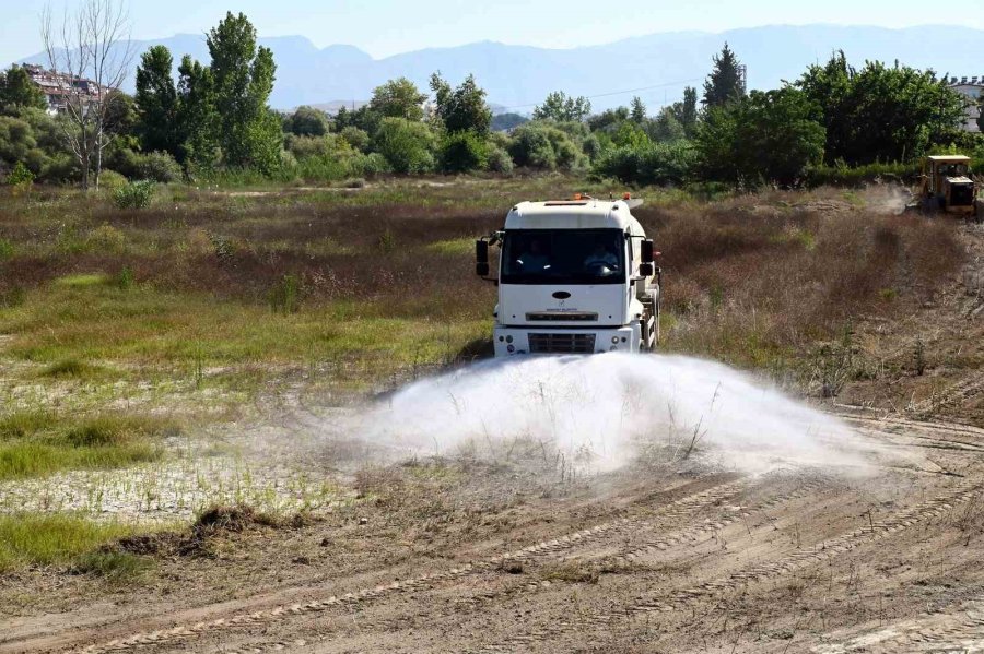 Manavgat Belediyesi’nden Yangın Önlemi