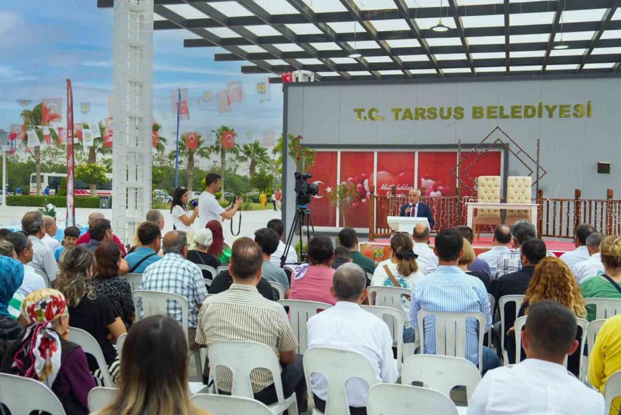 Tarsus Belediyesinin Her Bütçeye Uygun Kır Düğün Salonu Açıldı