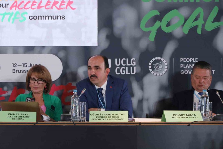 Başkan Altay: “konya Olarak 26 Ekim’de Uclg Dünya Konseyi’ne Ev Sahipliği Yapacağız”