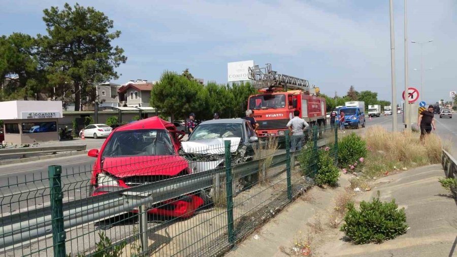 Sürücünün Bir Anlık Dikkatsizliği Faciaya Davetiye Çıkarıyordu