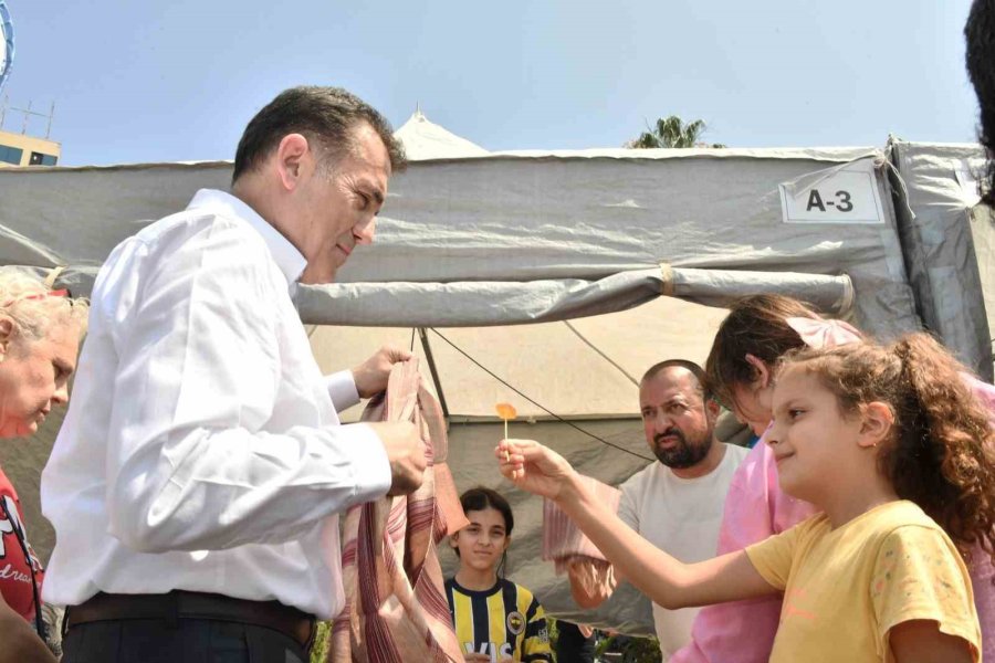 Yenişehir Belediyesinden "hataylı Hemşehrilerimizle Dayanışma Etkinliği"