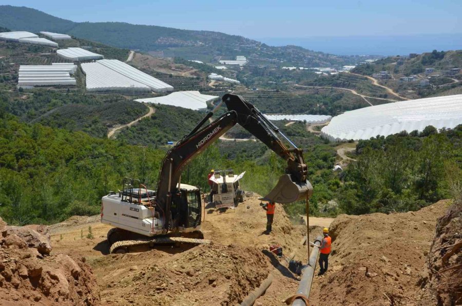 Asat’tan Alanya Kargıcak’a Yeni Su Deposu