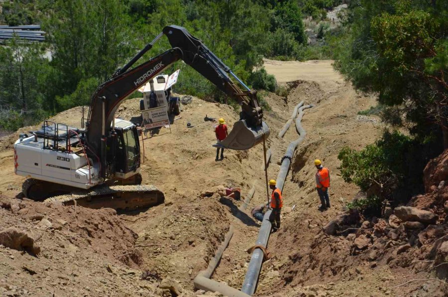 Asat’tan Alanya Kargıcak’a Yeni Su Deposu