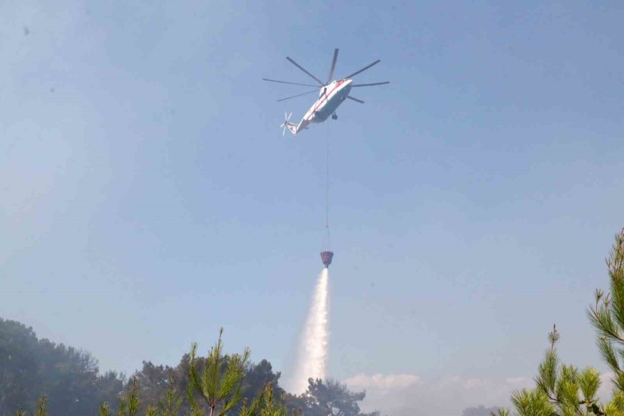 Antalya’daki Orman Yangını 1 Saatte Kontrol Altına Alındı