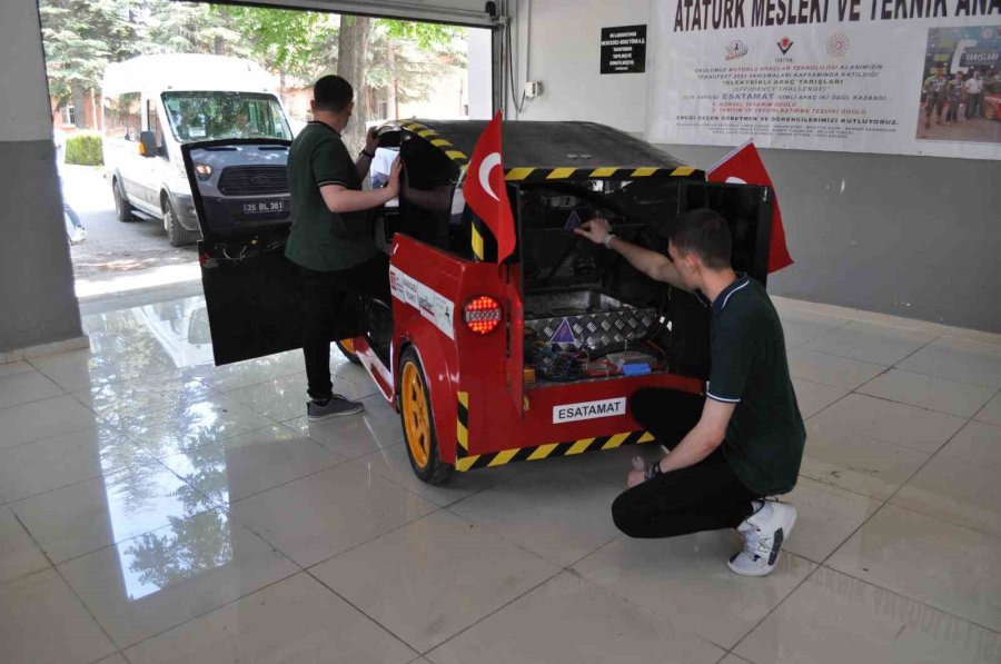 Geliştirdikleri Elektrikli Otomobil İle Teknofest’te Birincilik Hedefliyorlar