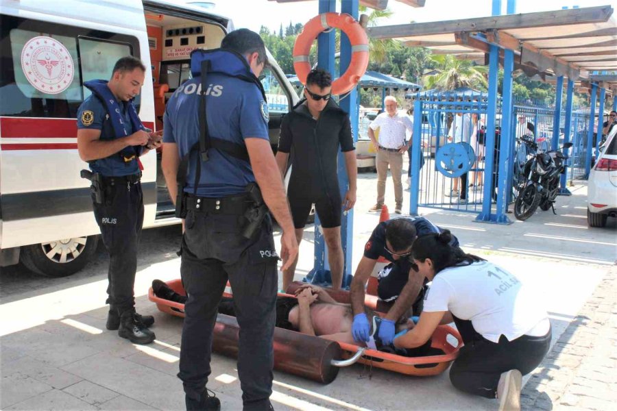 Şelale Yanında Serinlemek İsterken Falezlerden Aşağı Düşen Genç Ölümden Döndü