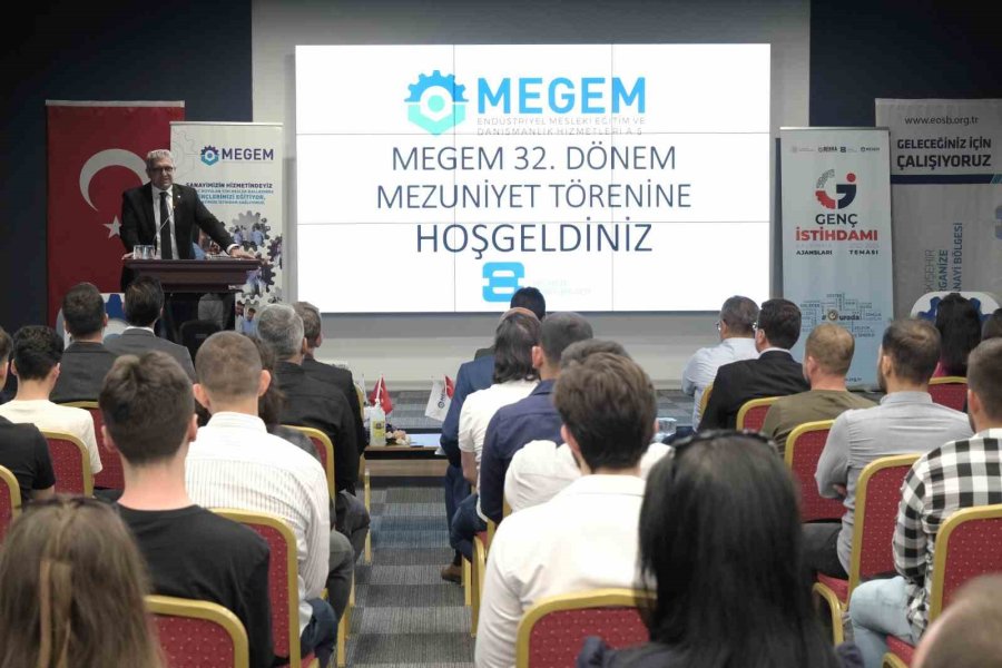 Megem 32’nci Dönem Mezunlarını Verdi