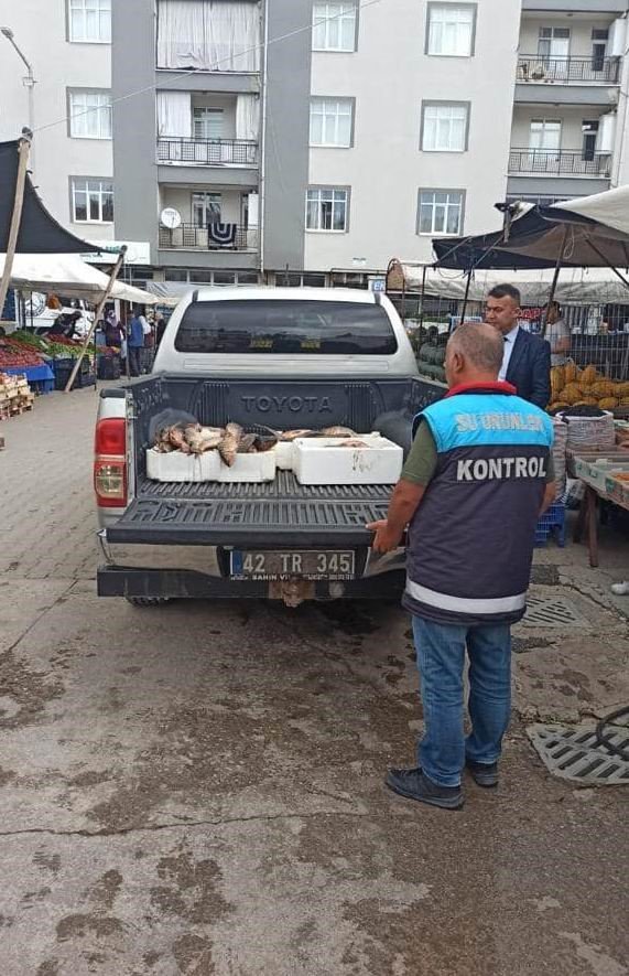 Beyşehir’de Balık Boy Denetimleri