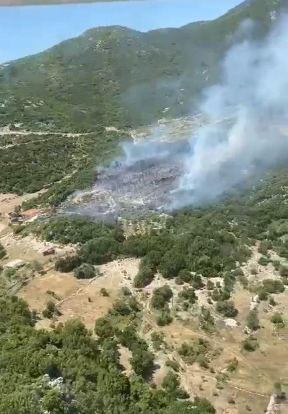 Kaş’ta Orman Yangını