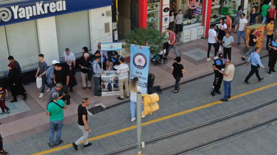 Bayram Öncesi Vatandaşlara Dolandırıcılık Ve Sahtekârlıklarla İlgili Bilgilendirme Çalışması