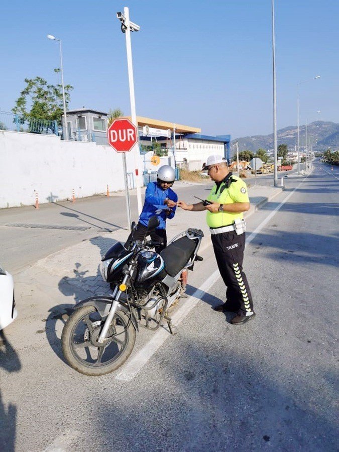 Gazipaşa’da Trafikte Bayram Denetimi