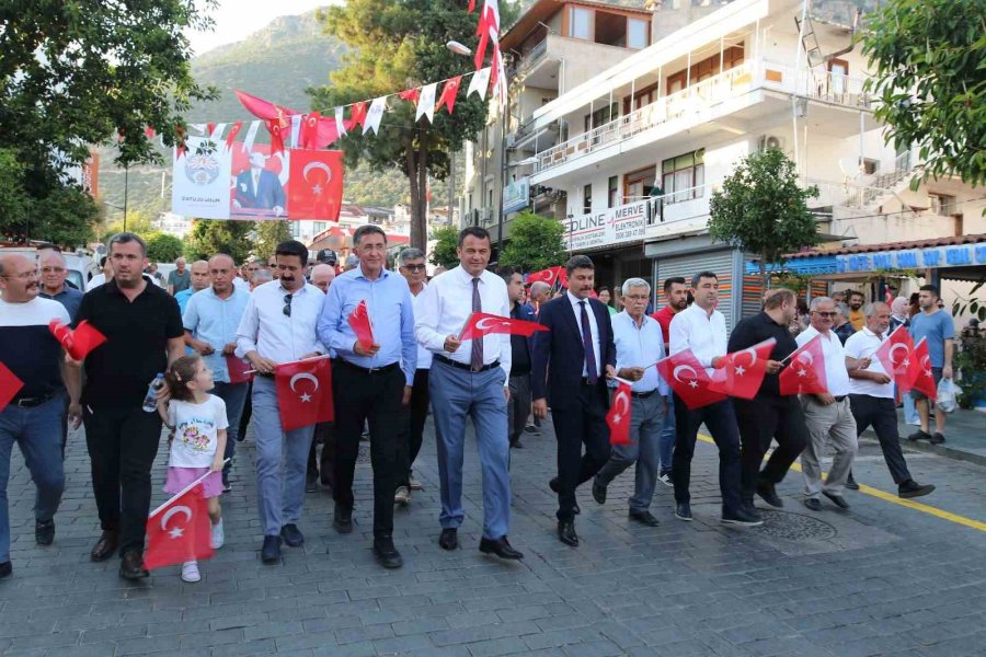 Uluslararası Likya Kaş Kültür Ve Sanat Festivali Başladı