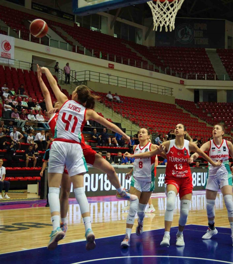 18 Yaş Altı Kız Basketbol Milli Takımı, Macaristan’a Mağlup Oldu