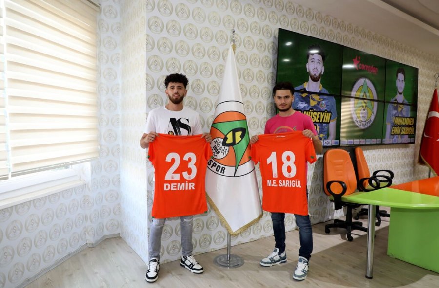 Alanyaspor’a, Hollanda’dan İki Genç Transfer