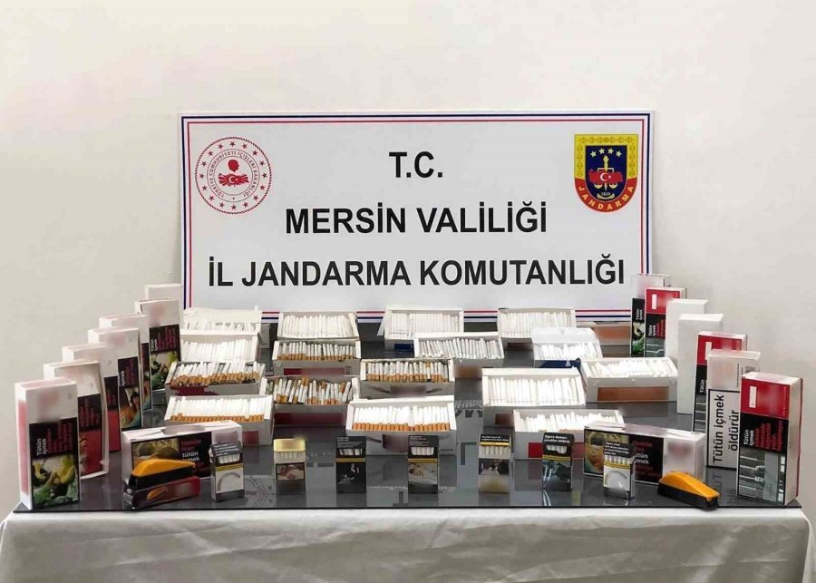 Mersin’de 1 Milyon Adet Makaron Ele Geçirildi