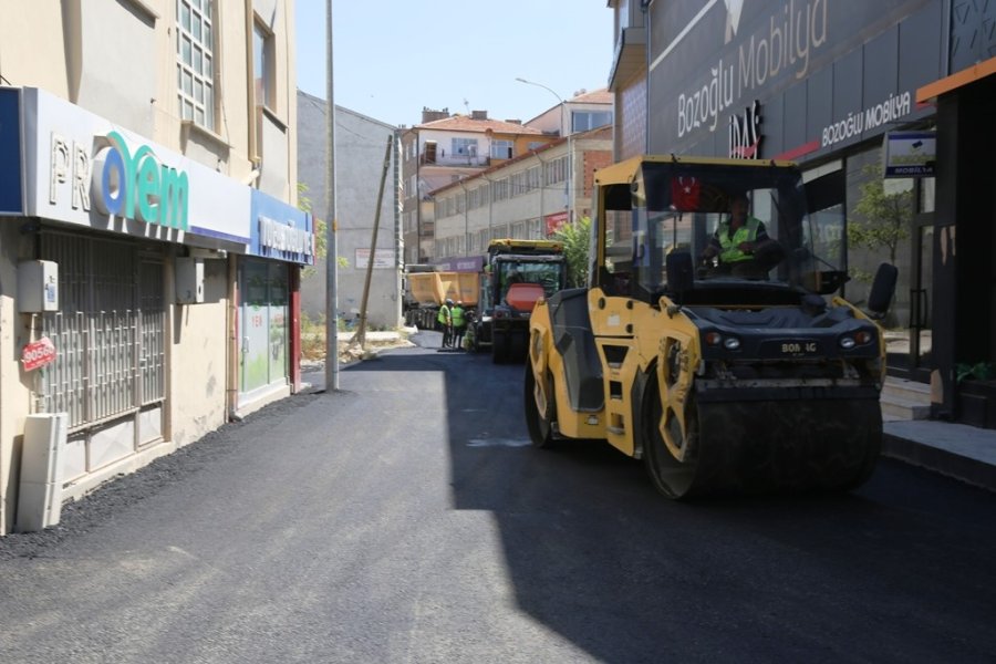 Ereğli Belediyesinde Asfalt Çalışmaları Devam Ediyor