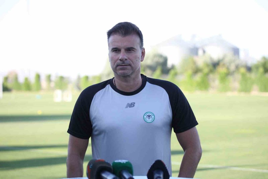 Aleksandar Stanojevic: “daha Aktif, Tehlikeli Ve Agresif Bir Konyaspor Hedefliyoruz”