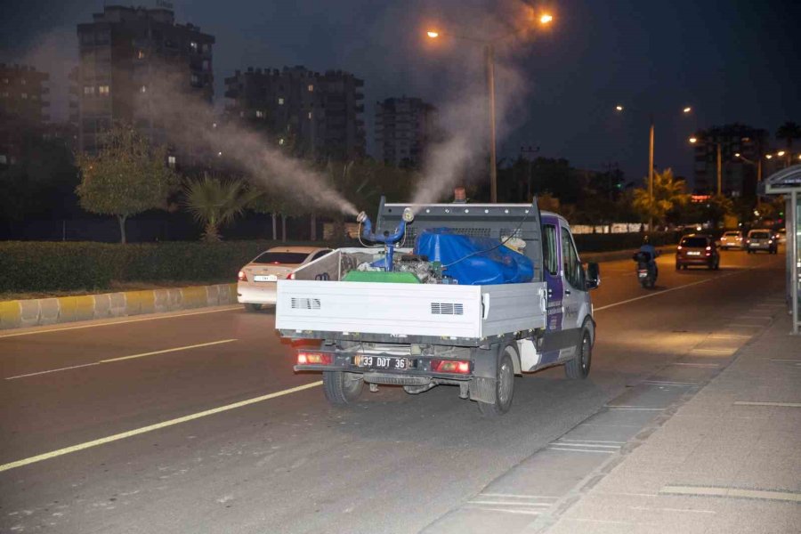 Mersin’de 160 Bin Noktada Düzenli İlaçlama Yapılıyor