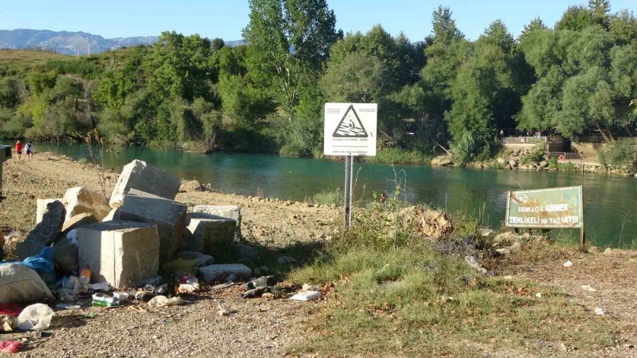 Manavgat Irmağı’nda Tehlikeli Serinlik