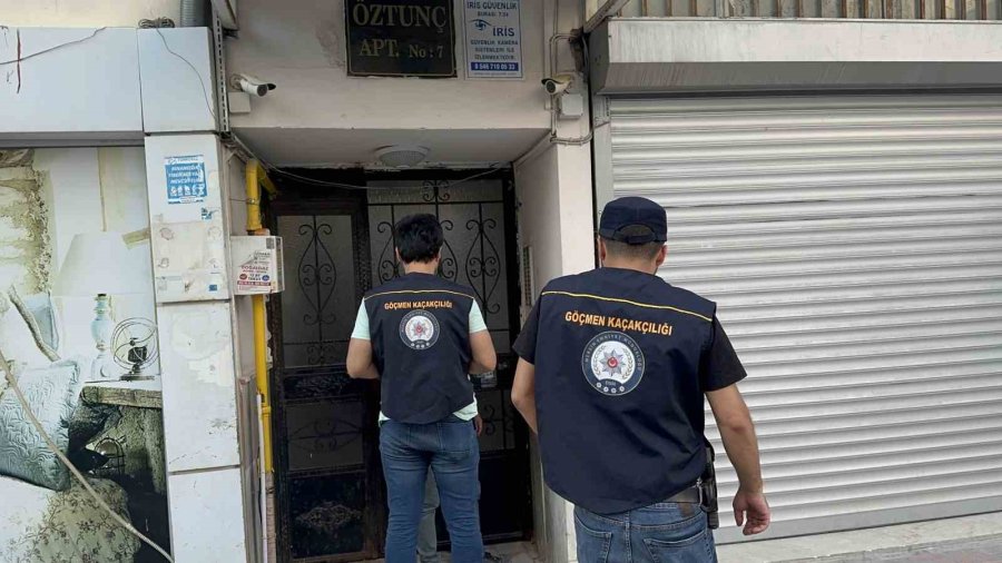 Mersin Merkezli 5 İlde Göçmen Kaçakçılığı Operasyonu: 15 Gözaltı Kararı