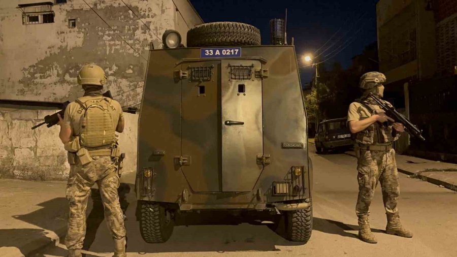 Mersin’de Pkk/kck’ya Gece Operasyonu: 14 Gözaltı