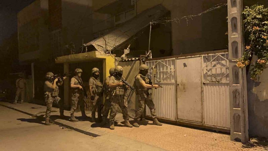 Mersin’de Pkk/kck’ya Gece Operasyonu: 14 Gözaltı