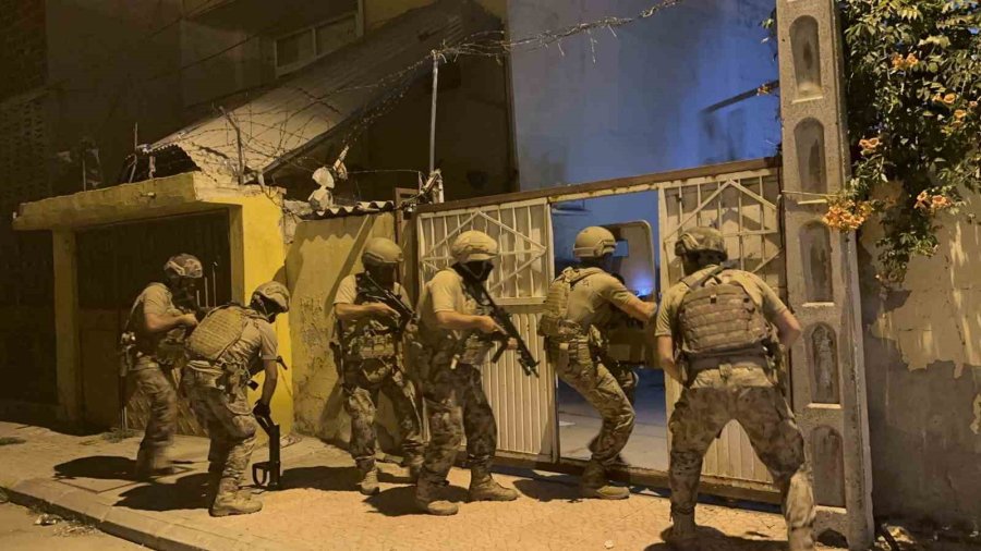 Mersin’de Pkk/kck’ya Gece Operasyonu: 14 Gözaltı