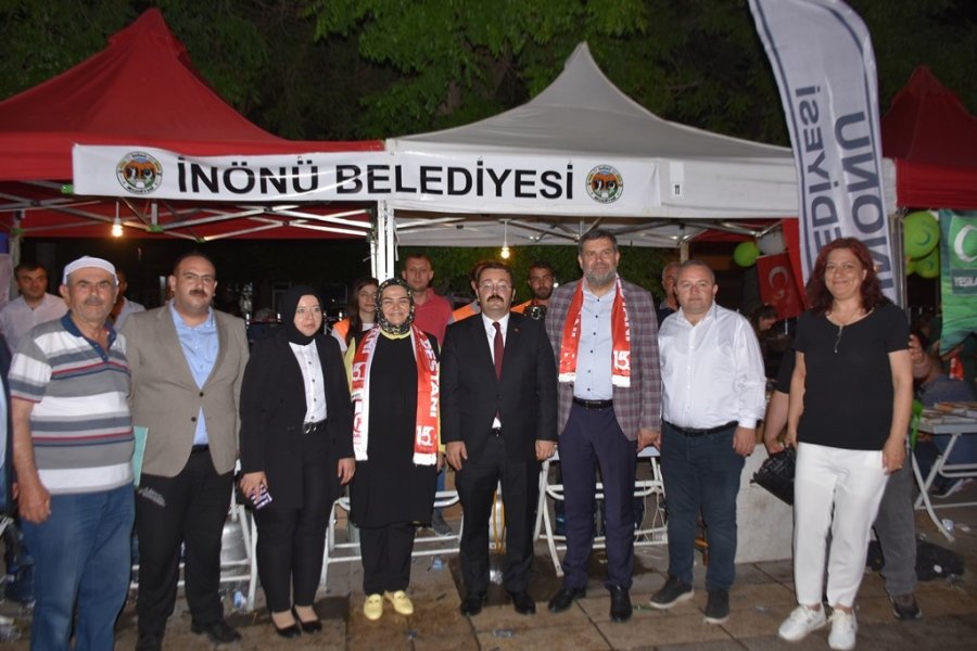 İnönü Belediyesi 15 Temmuz’un 7’inci Yıl Dönümü Programında Yerini Aldı