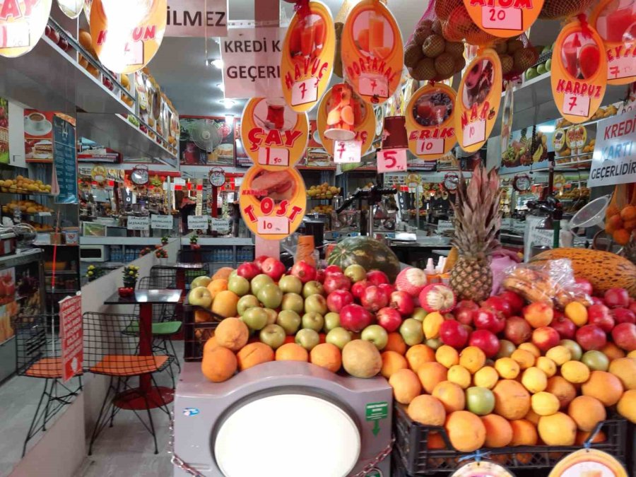 Hava Sıcaklıkları Yükseldi, Limonata Ve Portakal Suyuna Talep Arttı