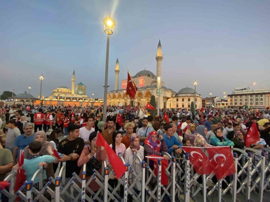 Konya’da 15 Temmuz Demokrasi Ve Milli Birlik Günü Etkinlikleri