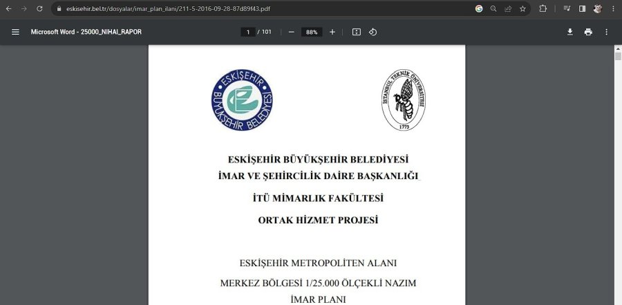 Yıllar Önce Planlaması Yapılan İmar Projeleri Hala Hayata Geçirilmeyi Bekliyor