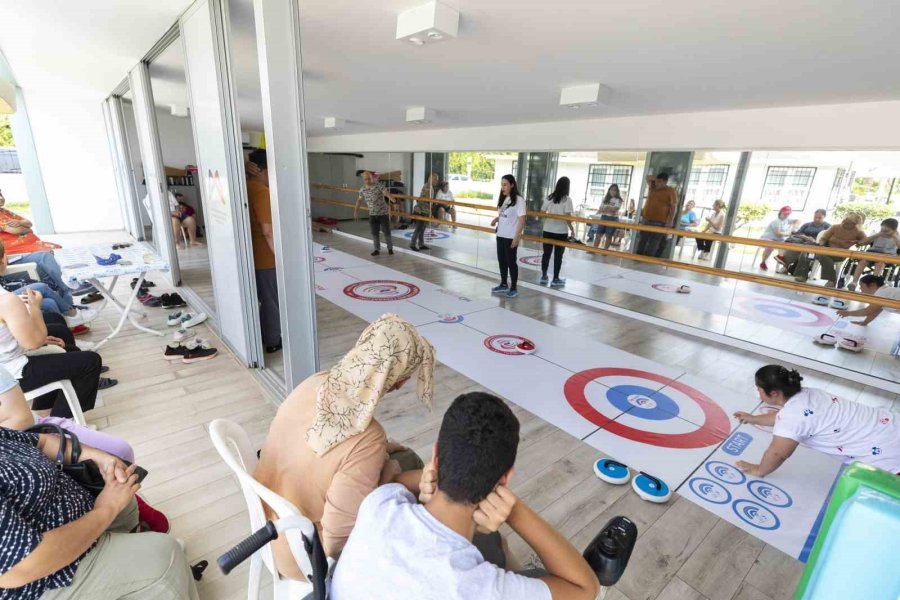 Mersin’de Özel Bireyler İçin ’floor Curling’ Kursu Açıldı