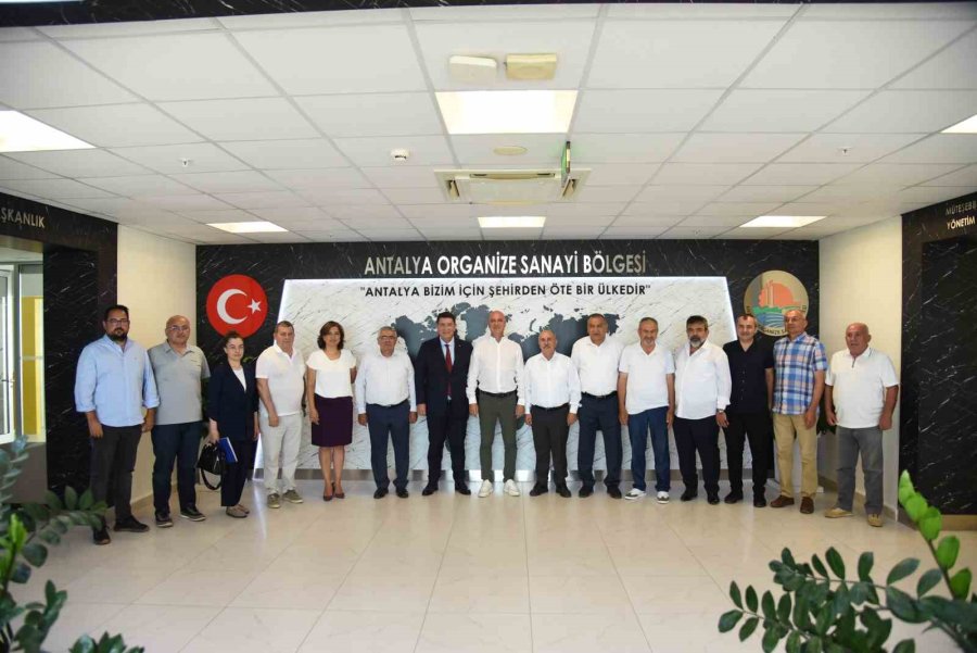 Aesob Ve Aosb Arasında Genç Antalya -m Projesi İşbirliği Protokolü