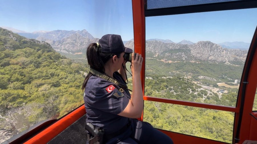 Antalya’da Jandarma Orman Denetimlerini Sıklaştırdı