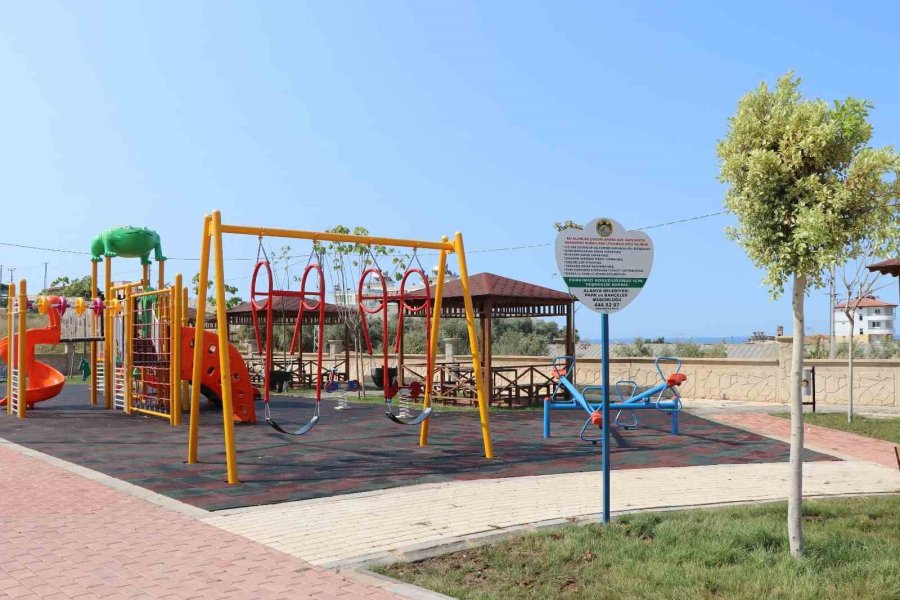 Alanya Belediyesi’nden Payallar Mahallesi’ne Yeni Park