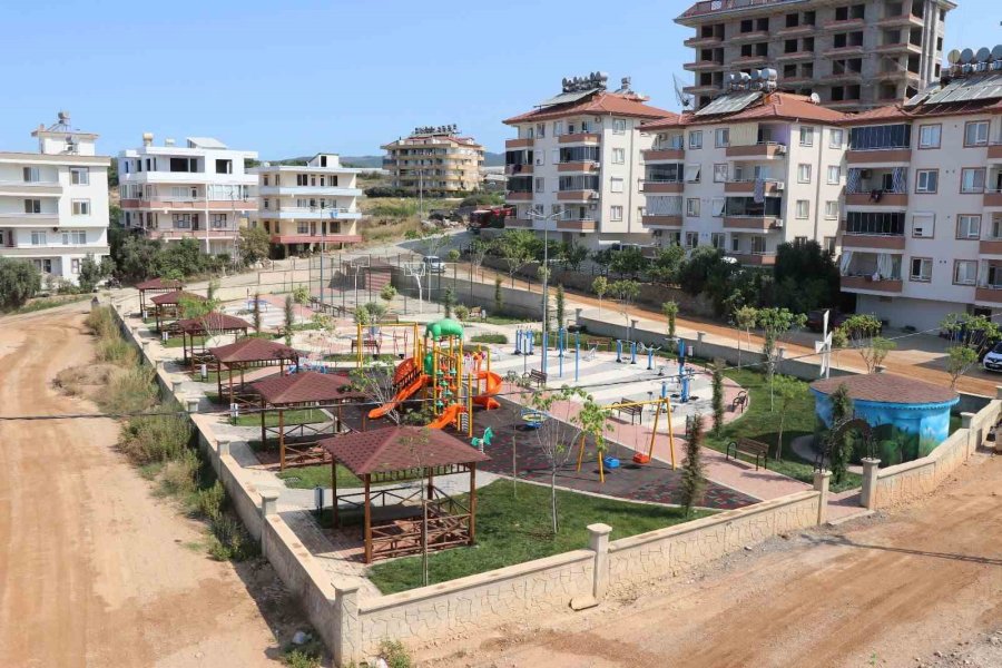 Alanya Belediyesi’nden Payallar Mahallesi’ne Yeni Park