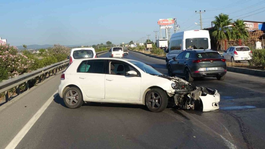 Kara Yolu Savaş Alanına Döndü, Kaza Güvenlik Kameralarına Yansıdı