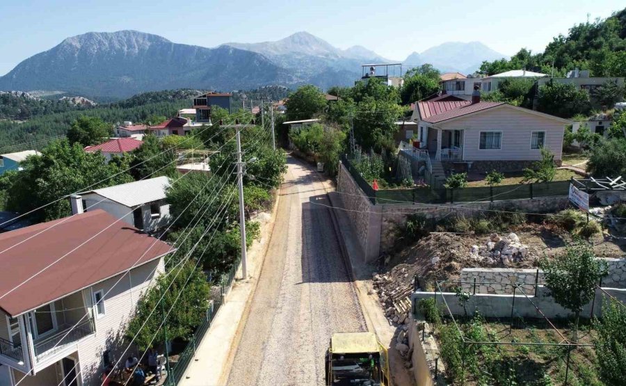 Konyaaltı Belediyesi, Alim Pınarı Yaylası’nın Yol Sorununu Çözdü