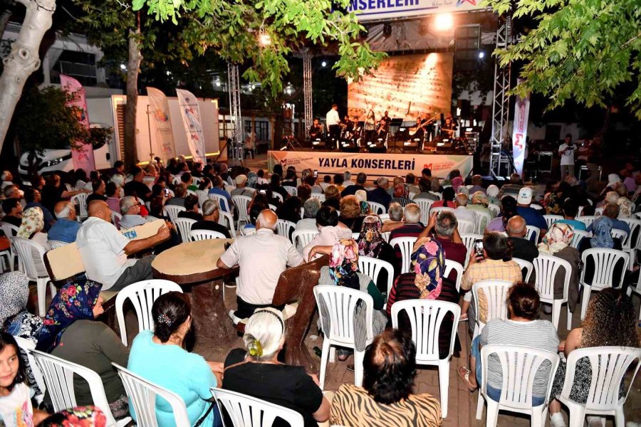 Mersin’de Yaz Akşamları Yayla Konserleriyle Şenleniyor