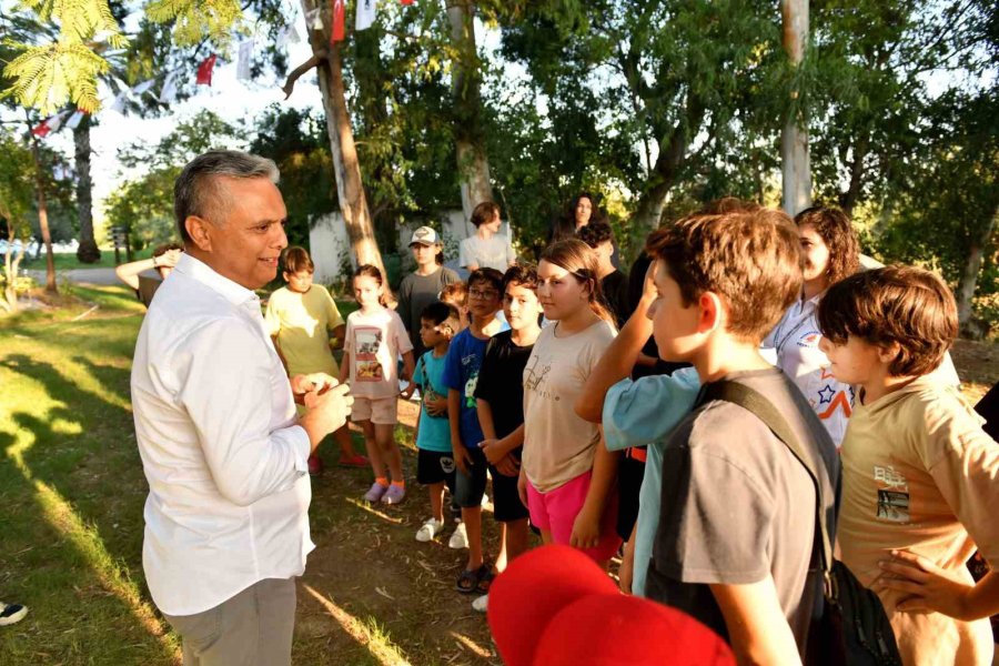 Başkan Uysal Kampa Katıldı