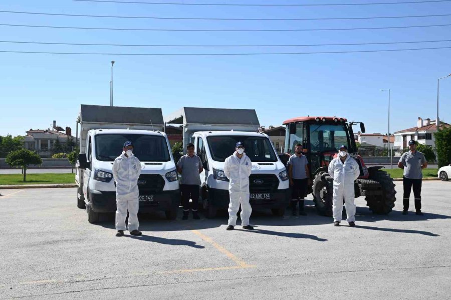 Selçuklu’da Haşere İlaçlaması Sürüyor