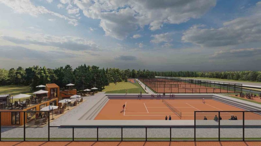 Corendon Tennis Club, Kemer’de Kapılarını Açmaya Hazırlanıyor